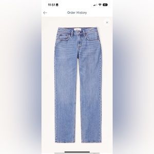 NWOT Abercrombie+Fitch Jeans